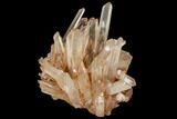 Tangerine Quartz Crystal Cluster - Madagascar #112814-2